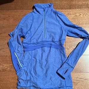 Lululemon half zip running top